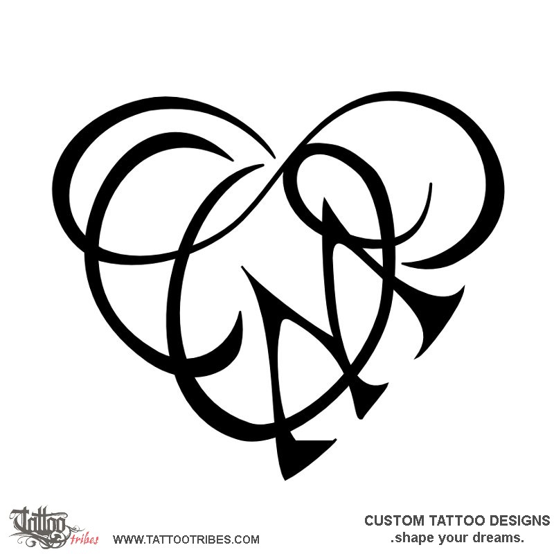 Infinity Heart Drawing at GetDrawings | Free download