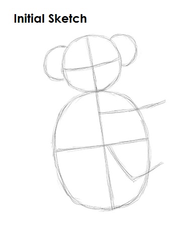 386x500 How To Draw A Koala