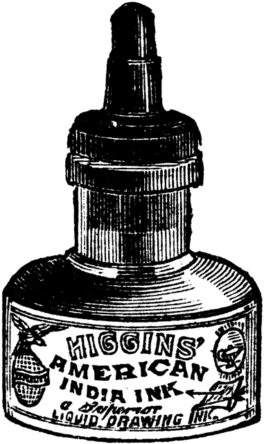 381x640 Ink Bottle Clipart Etc