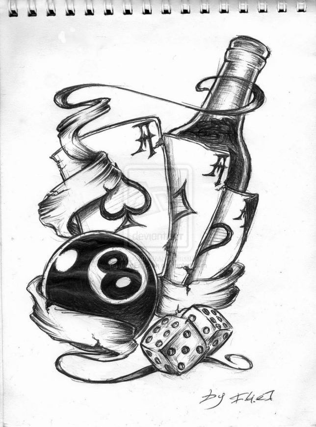 644x870 Old School Drawing School, Tattoo And Tattoo Stencils
