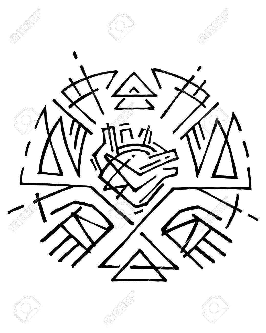 1039x1300 Hand Drawn Vector Illustration Or Ink Drawing Of A Human Heart