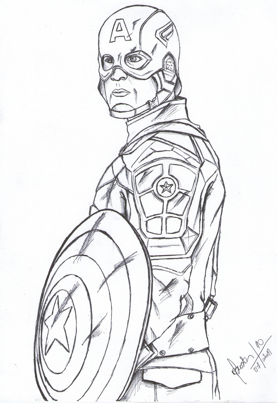 900x1308 Captain America