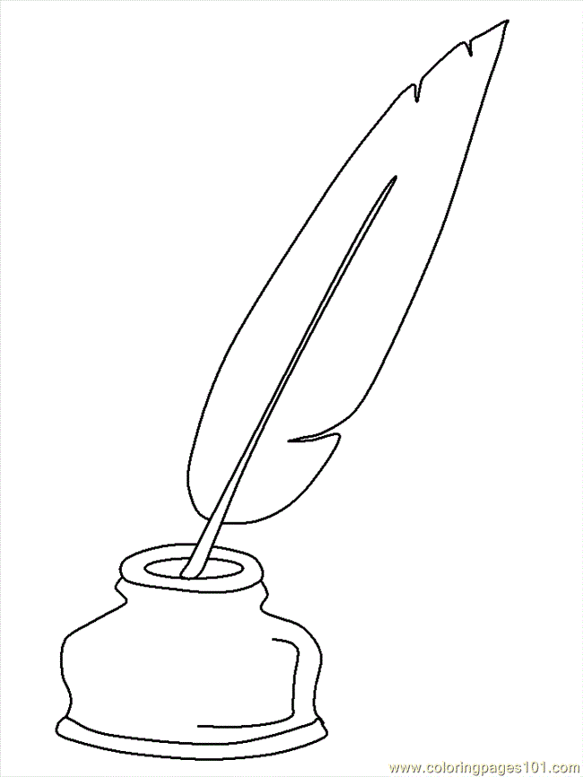 650x866 Inkwell Printable Coloring Page For Kids And Adults