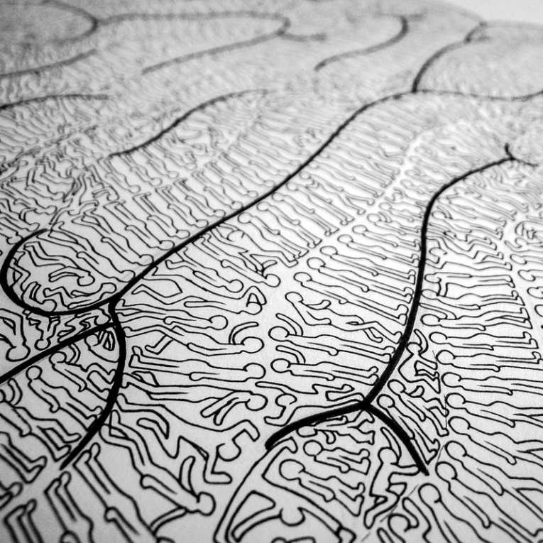 765x765 Insane In The Brain A Drawing From Fabrice Wittner