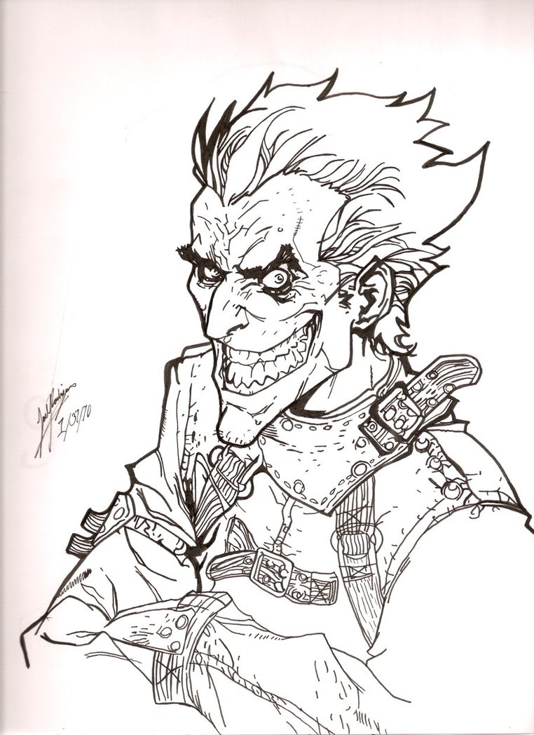 762x1048 The Insane Joker By Marvelofazombie