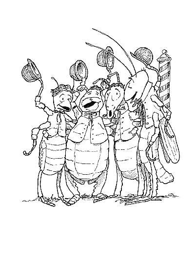 400x549 Insects Did It First!