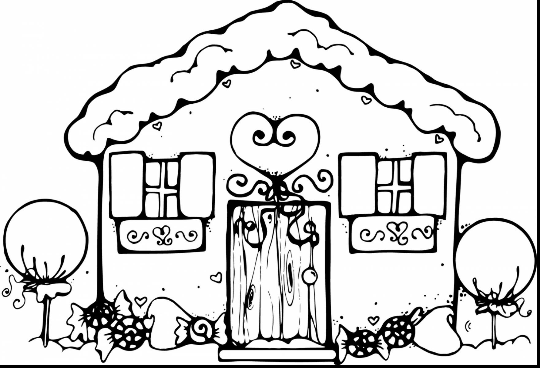 1760x1200 Marvelous Inside House Coloring Pages For Kids With Home Coloring
