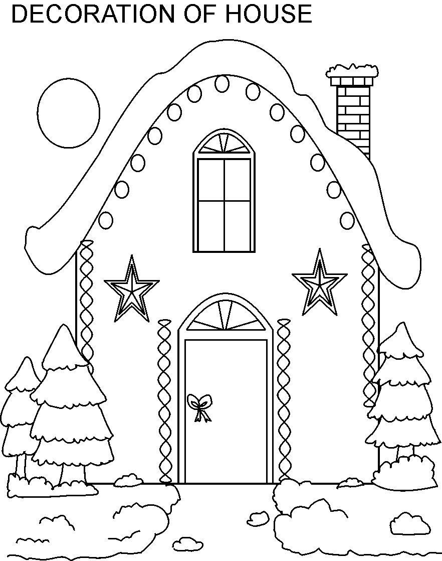 882x1118 Inside House Coloring Pages