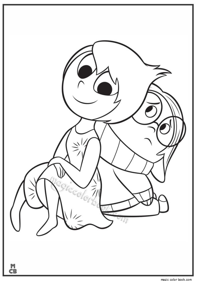 685x975 27 Best Inside Out Coloring Pages Free Images