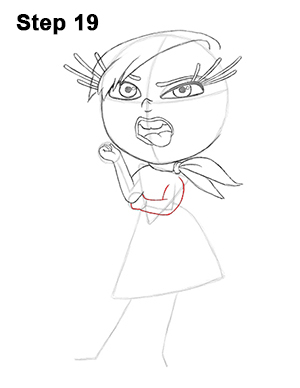 300x388 How To Draw Disgust (Inside Out)