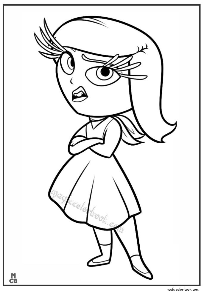 685x975 27 Best Inside Out Coloring Pages Free Images