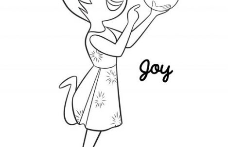 469x304 Inside Out Coloring Pages Joy Just Colorings
