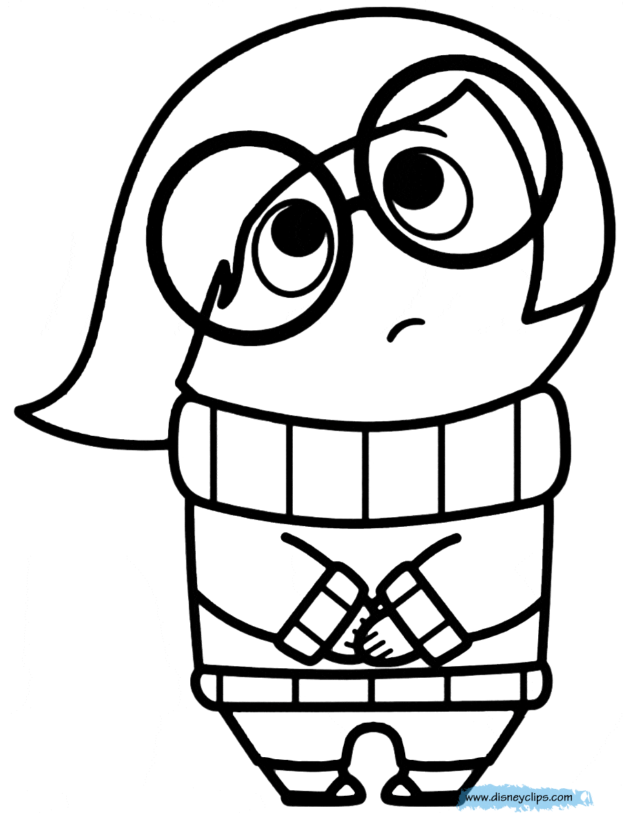 923x1179 Inside Out Coloring Pages Disney Coloring Book