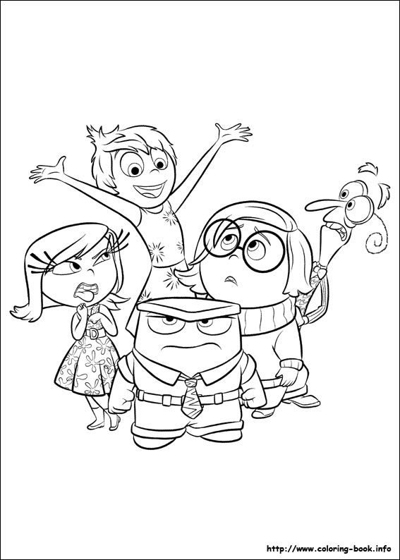567x794 Spring Pictures For Kids To Color Inside Out Characters Sadness