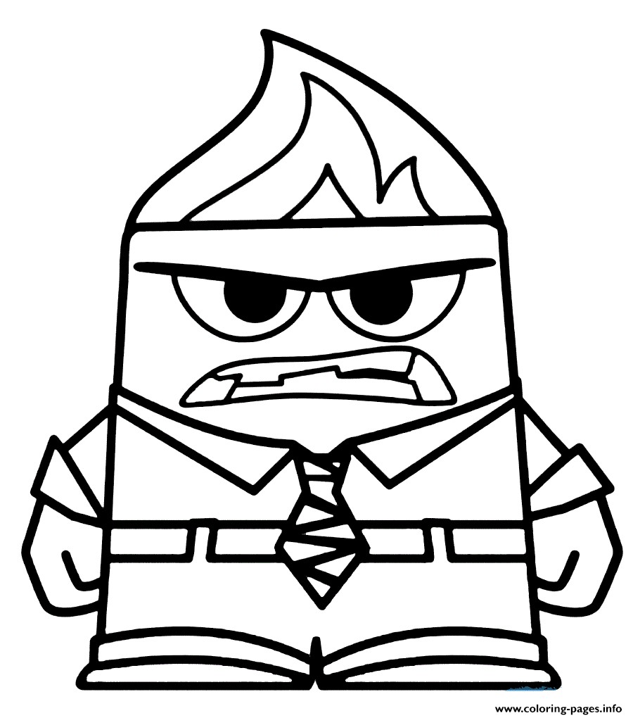900x1020 Coloring Pages Inside Out Sadness Copy Anger Coloring Pages