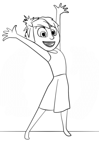 333x480 Inside Out Joy Coloring Page Free Printable Coloring Pages