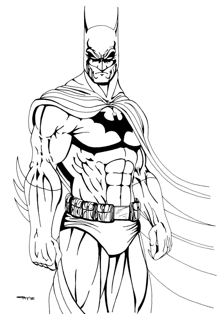 750x1068 Inspirational Design Batman Outline Printable Coloring Pages