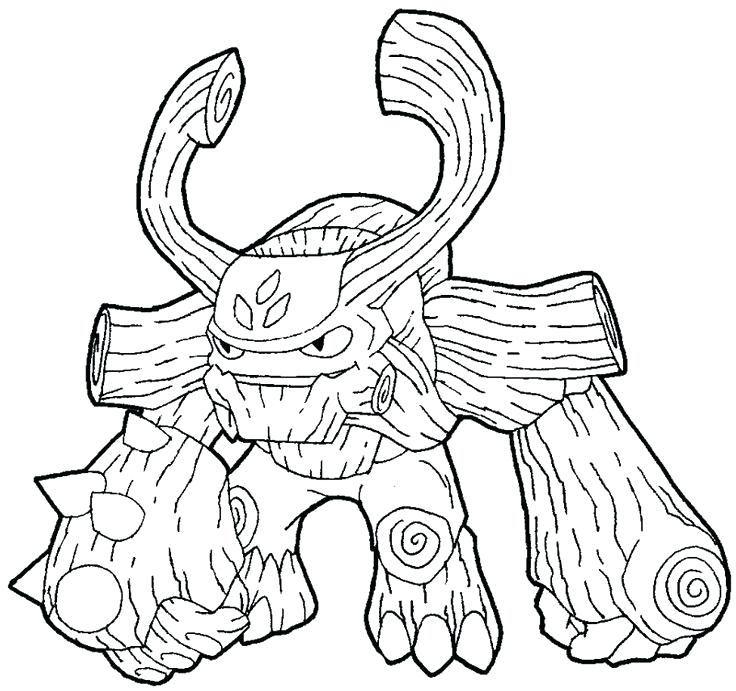 736x691 Inspirational Skylander Coloring Pages Free Fee Best Colouring