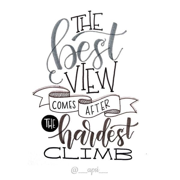 Meaningful Inspirational Beautiful Calligraphy Quotes | Leticia Camargo