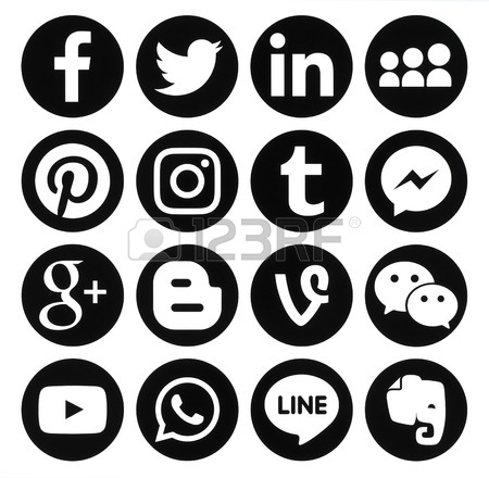 450x440 Facebook Logo Stock Photos. Royalty Free Business Images