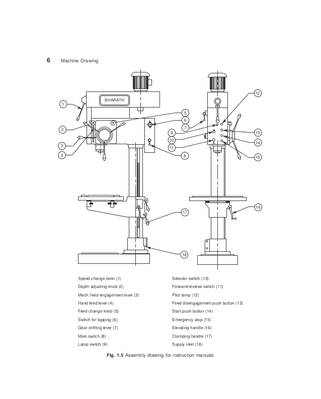 638x794 Machine Drawing