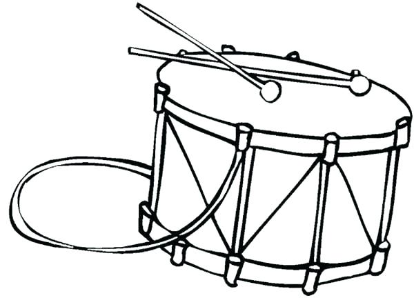 600x432 Instrument Coloring Pages