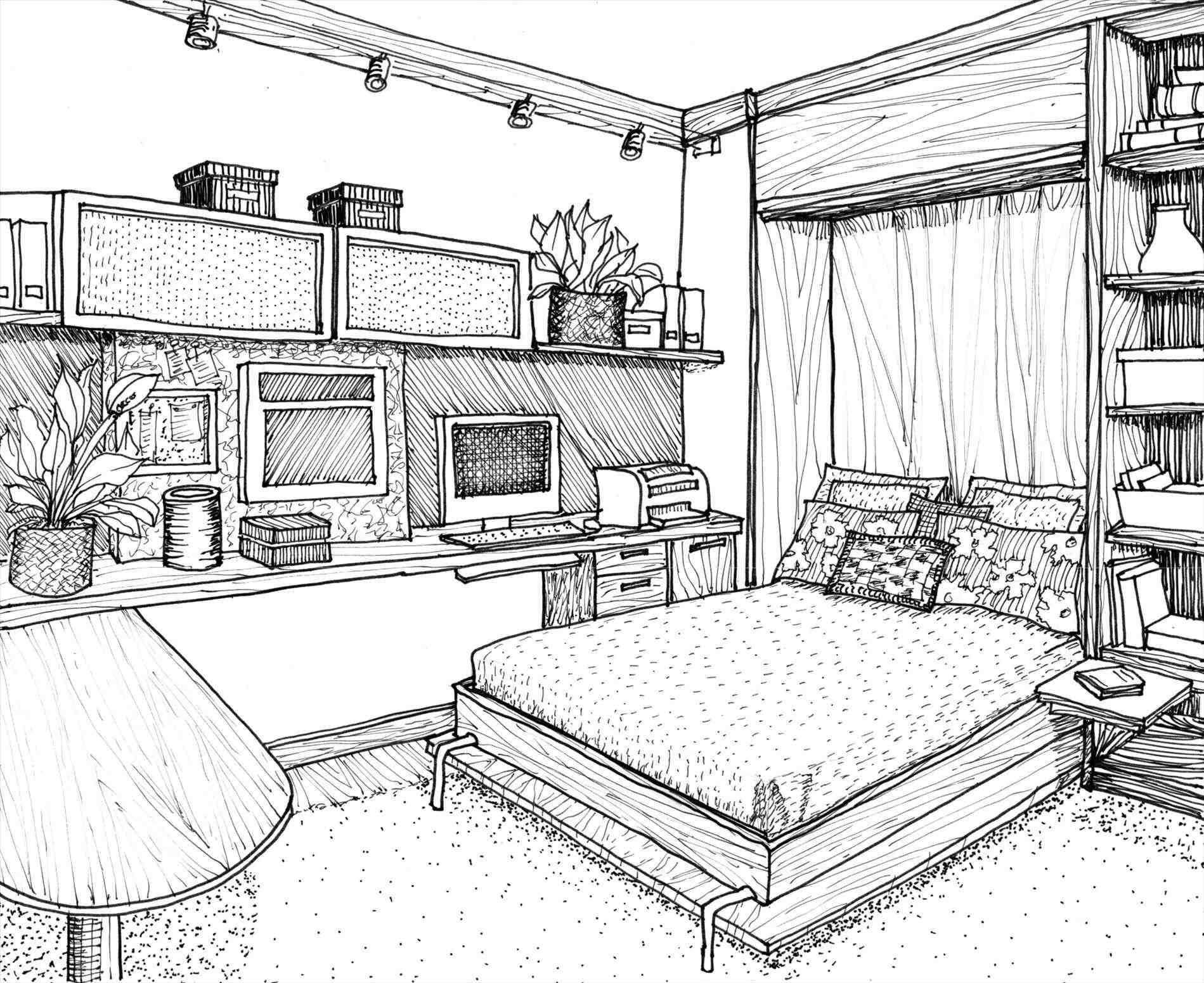 1899x1551 Simple Furniture Sketches