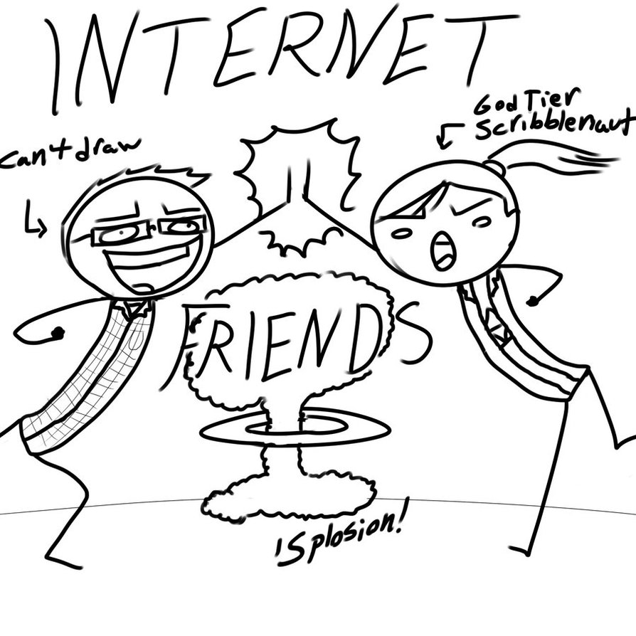 894x894 Internet Friends By Isra Of The Valley