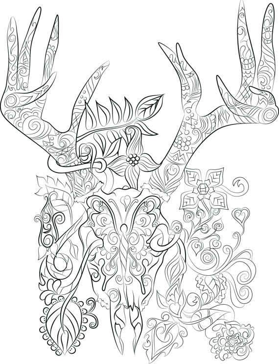 570x743 40 Adult Colouring Pages To Download, Print And Color Digital