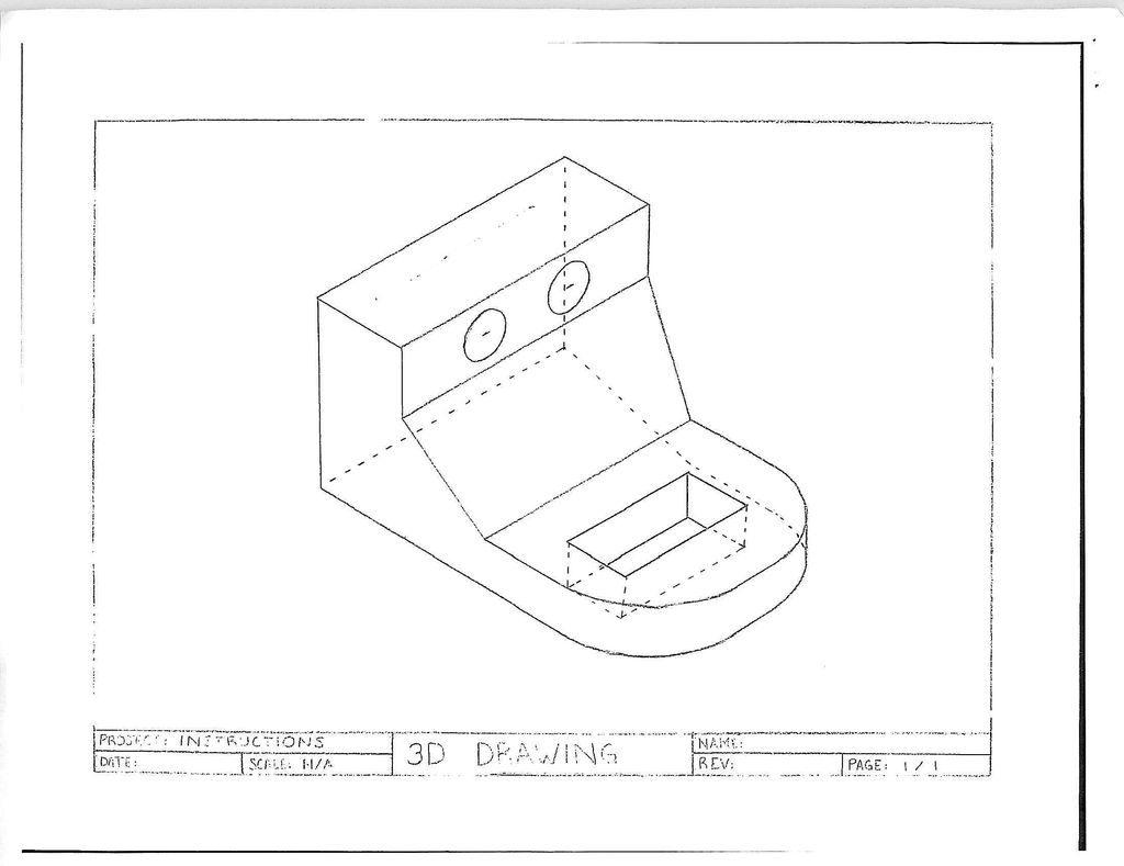 1024x789 Technical Drawing In Three Dimensions 10 Steps