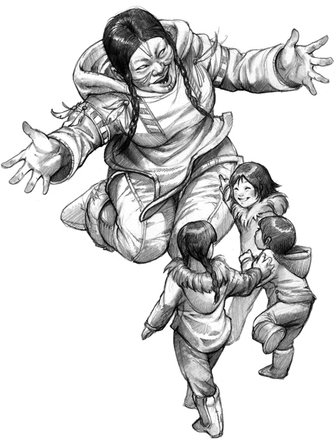 480x640 Inuit Mythology Project On Behance