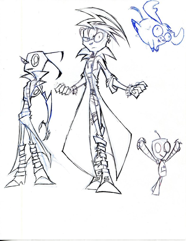 786x1017 Invader Zim