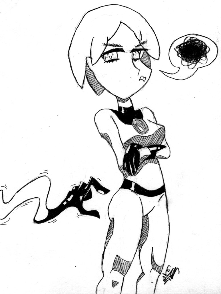 774x1031 Invisible Woman Pencil Practice Drawing By Sir Croco