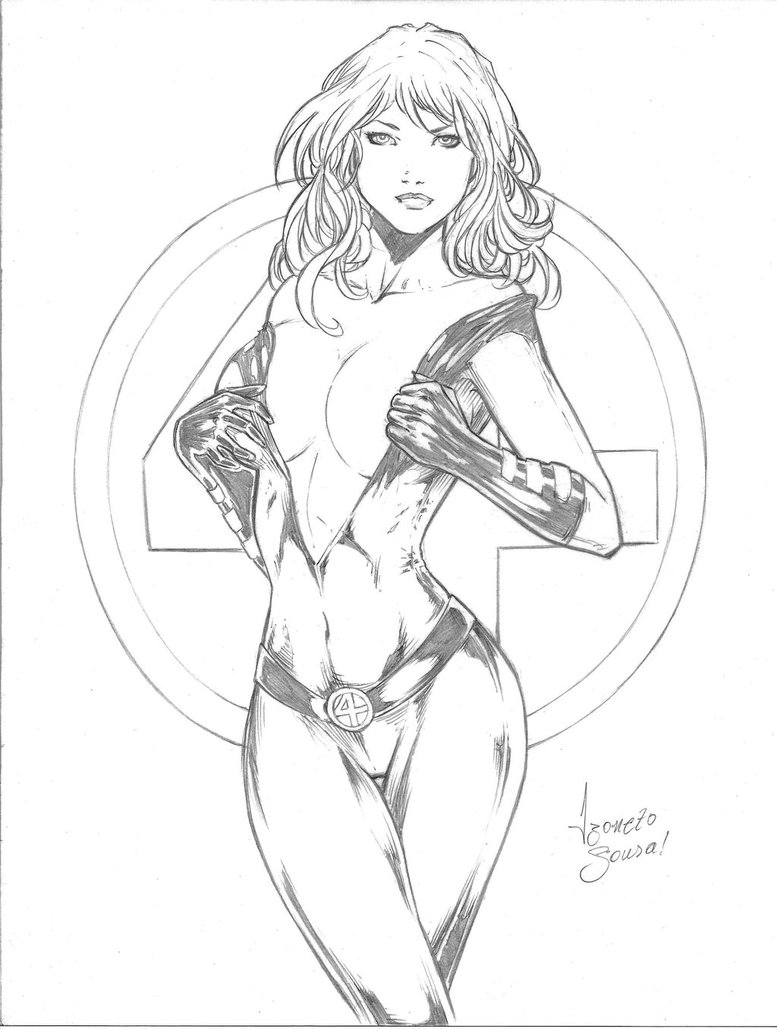 777x1029 Invisible Woman By Izonetosousa