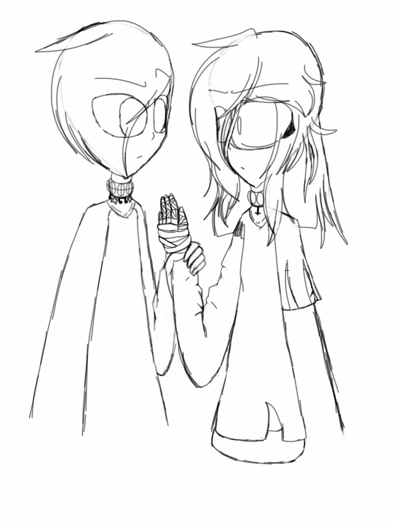 768x1024 Random Sketch Ipad By Tunetiada24