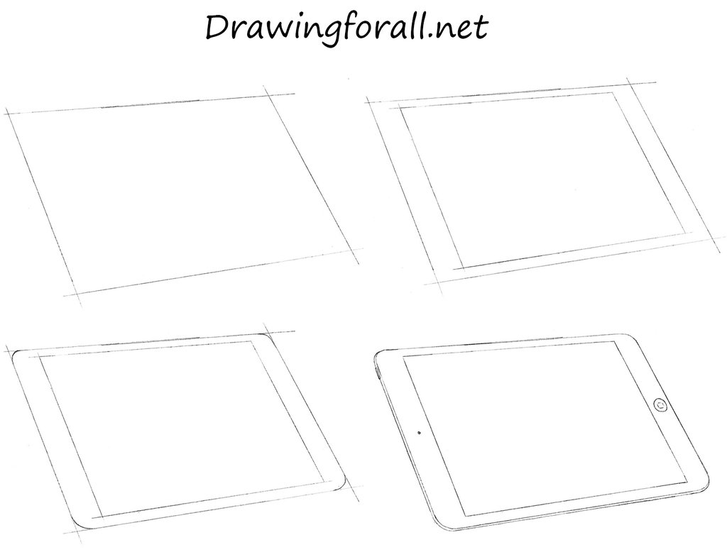 1024x778 How To Draw An Ipad By Stevelegrand