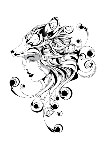 429x600 Fox Girl ~ By Kui2524 The Fox Foxes, Girls And Tattoo