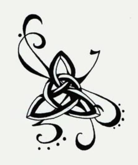 446x534 Irish Pride Claddagh Tattoo On Stomach Beautiful