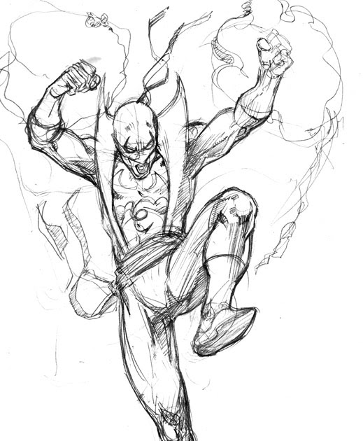 519x630 Immortal Iron Fist Dave Stokes Sketch Blog