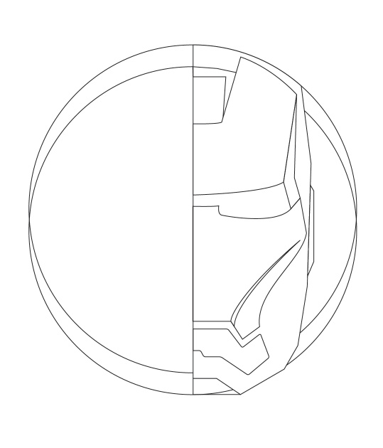 539x630 Iron Man Tutorial Inkscape Design