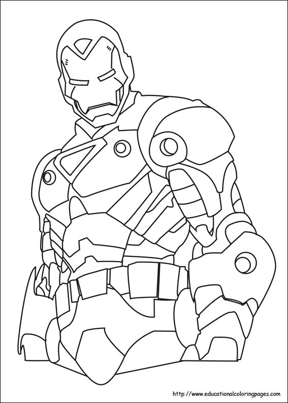 567x794 Pictures Of Ironman To Color Iron Man 3 Pictures To Coloring Pages