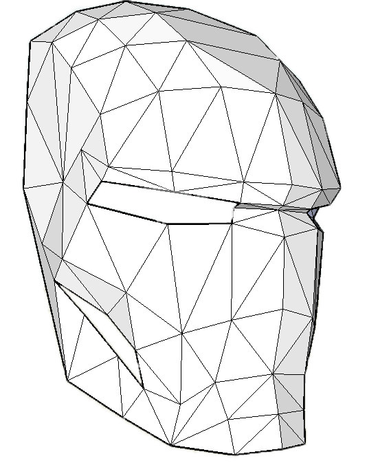 534x673 Iron Man Mask Make Your Own With A Pdf Download Iron Man