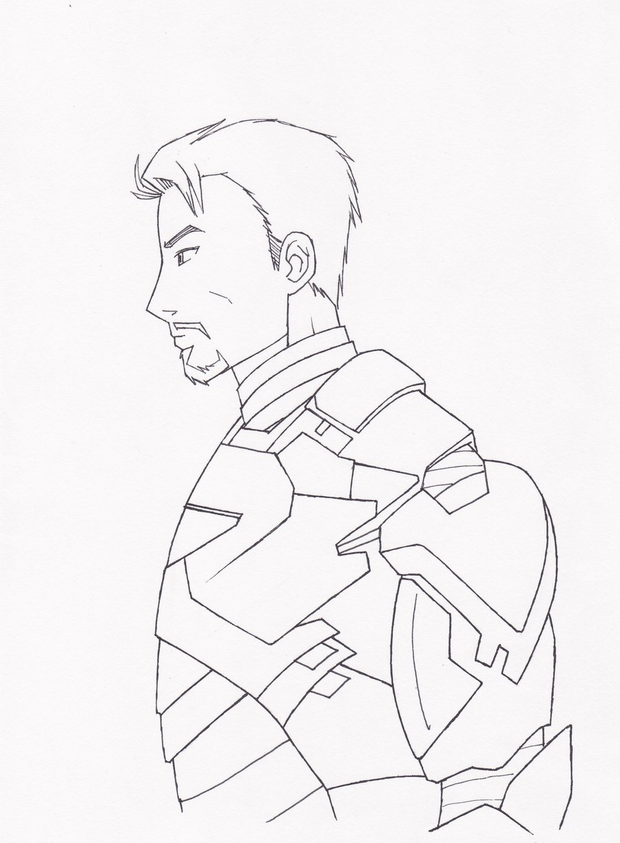 900x1224 Iron Man, No Helmet By Aetheriumdreams