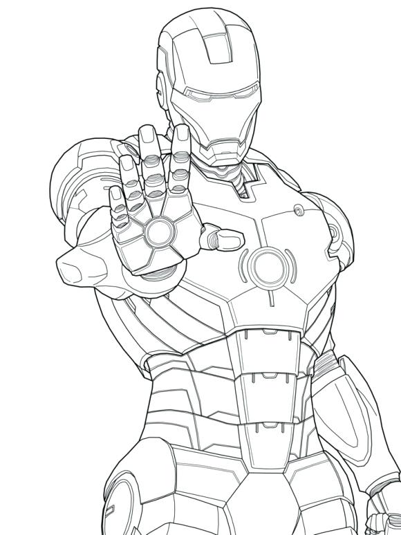 580x774 Iron Man Coloring Book Also Iron Man Coloring Free Printable Iron