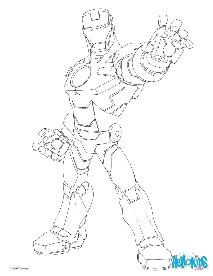 687x888 Iron Man Coloring Pages Lighting Palm Of Iron Man Coloring Page