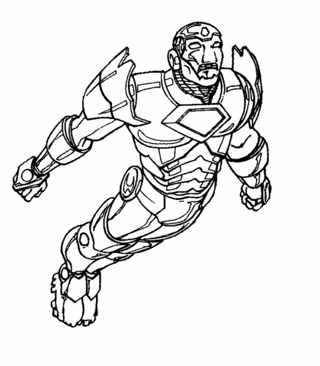 660x755 Iron Man Coloring Pages Coloring Page For Kids