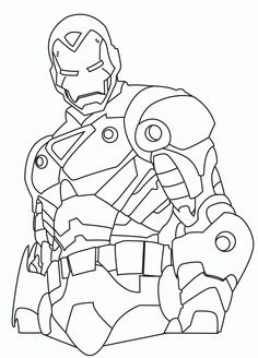 236x328 Iron Man Marvel Iron Man Coloring Pages Free Printable For Adult