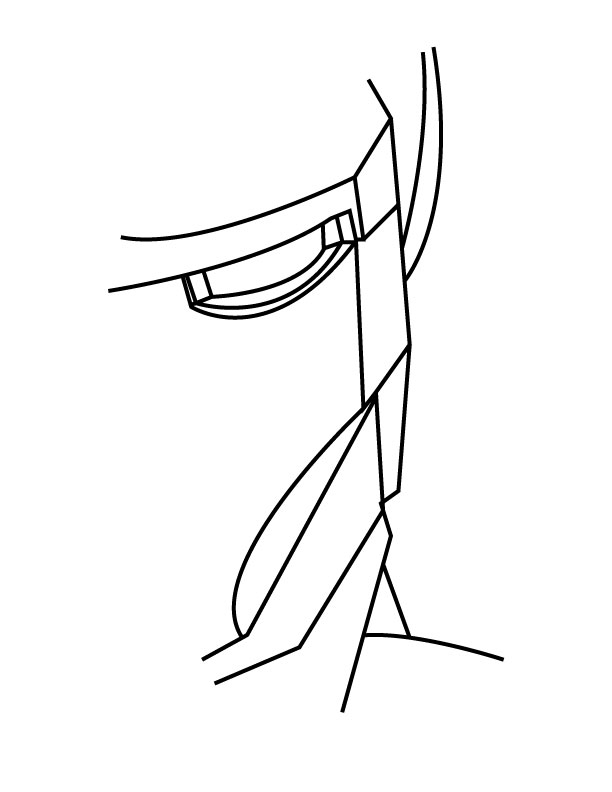 612x792 Iron Man Outline By Invisiblecorpsegirl