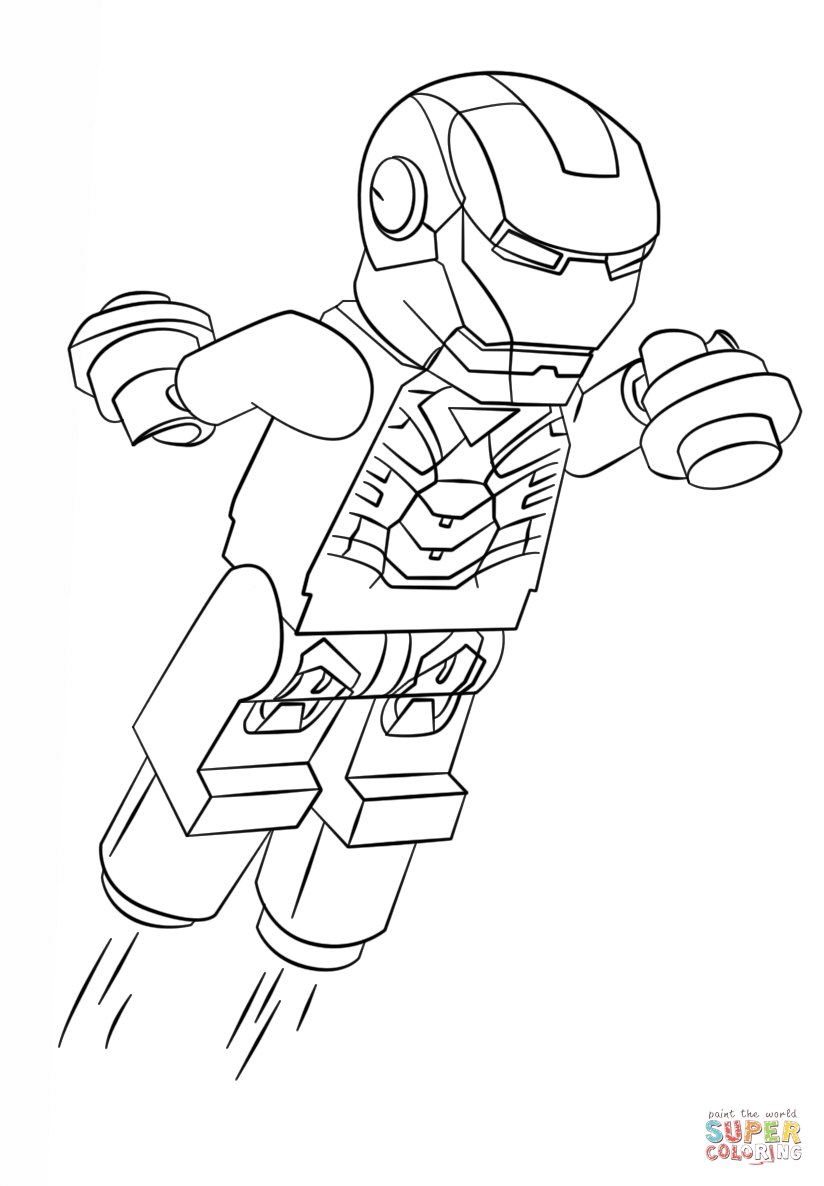 824x1186 Lego Iron Man Coloring Page Free Printable Coloring Pages