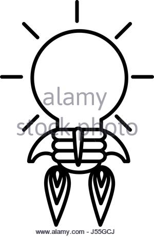 300x462 Isolated Big Rocket Stock Vector Art Amp Illustration, Vector Image